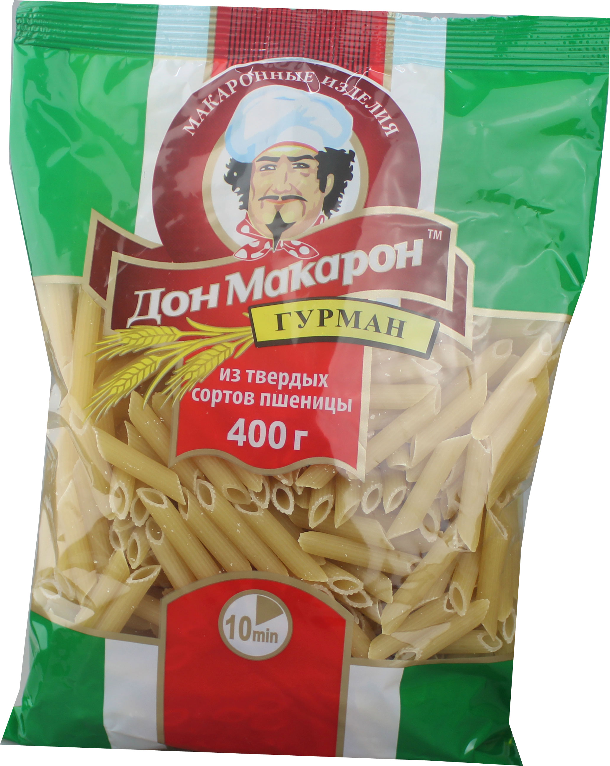 Купить Макароны Дон Макарон Гурман перья в/с гр. А 400г